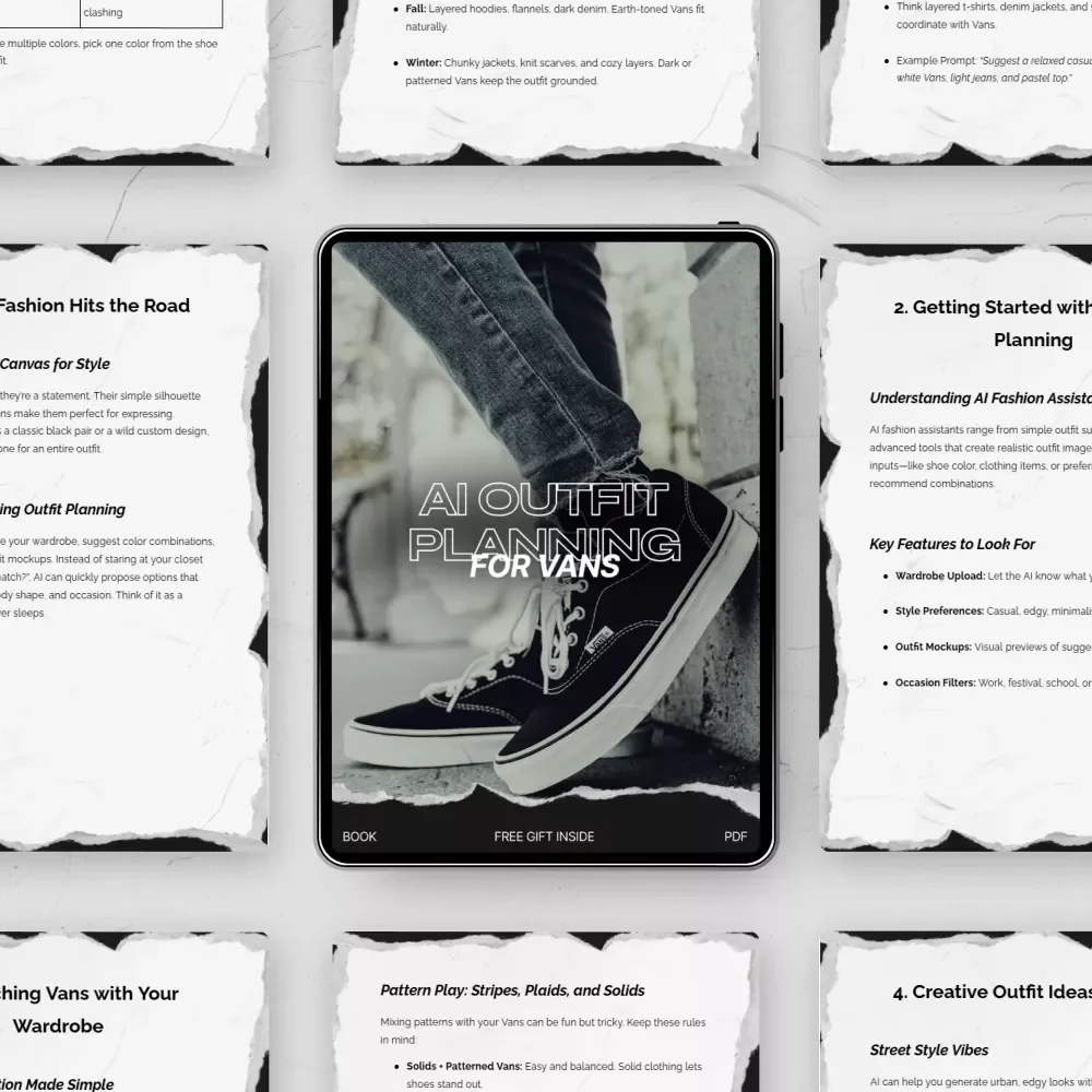 AI Outfit Planning for Vans – The Ultimate ai outfit planning vans eBook Guide for Smart Street Style & Sneaker Styling