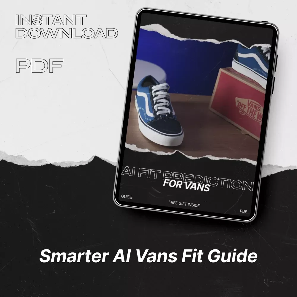 AI Fit Prediction for Vans – Complete Guide to ai fit prediction vans, Smart Sizing Tips & AI Tools for Perfect Vans Fit (Digital Download)