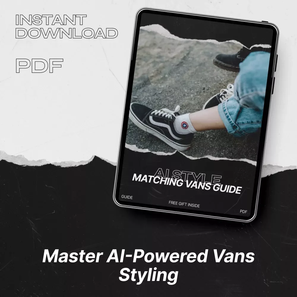 AI Style Matching Vans Guide | ai style matching vans Digital Fashion Styling eBook for Sneaker Lovers & Streetwear Creators