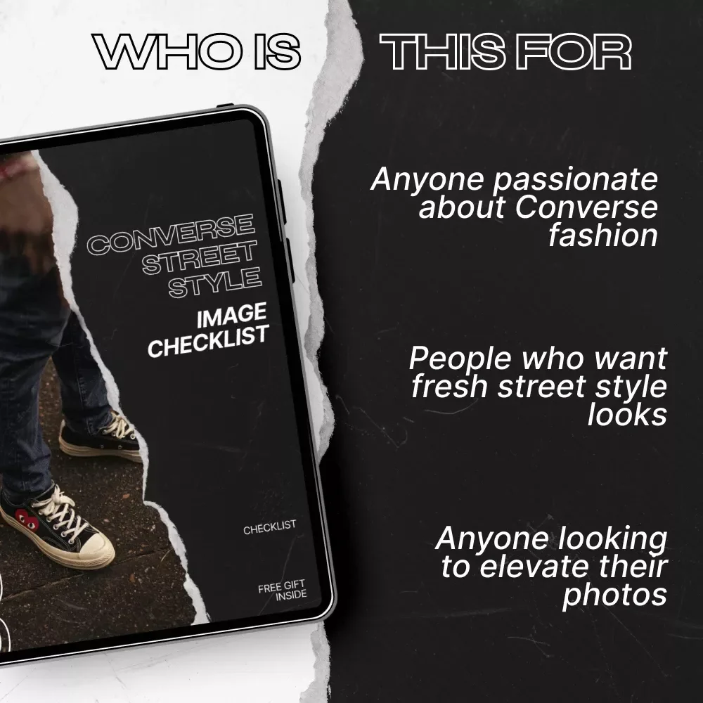 Converse Street Style Image Checklist - Guide to Elevate Your Converse Street Style Look
