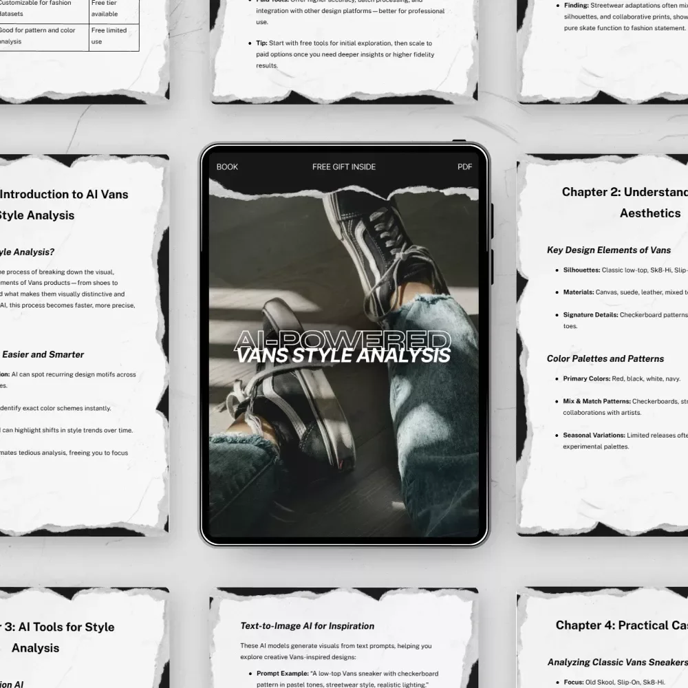 AI-Powered Vans Style Analysis | ai vans style analysis eBook Guide for Sneakerheads, Streetwear Creators & Digital Fashion Designers