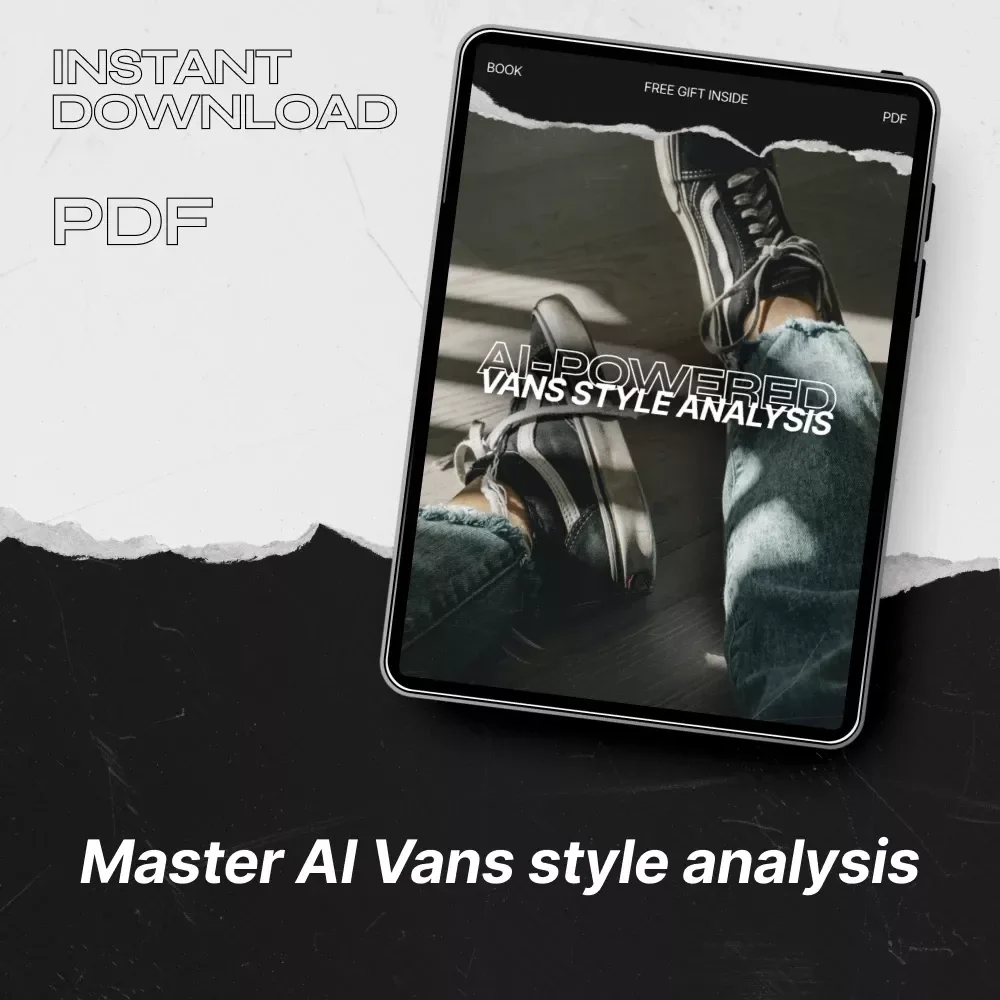 AI-Powered Vans Style Analysis | ai vans style analysis eBook Guide for Sneakerheads, Streetwear Creators & Digital Fashion Designers