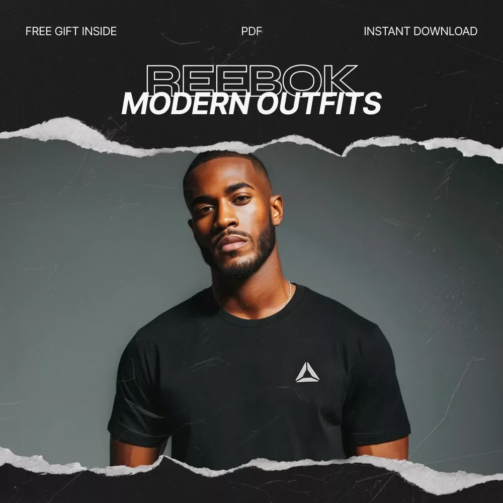 Reebok Modern Outfits Checklist – Minimalist Athletic Style Guide, Capsule Wardrobe Planner & Smart Casual Outfit Builder Digital Download