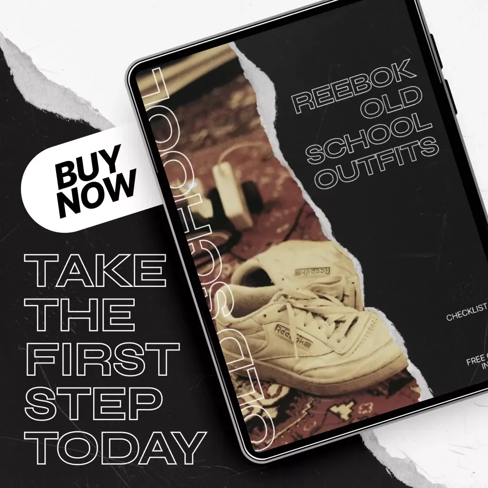 Reebok Old School Outfits Checklist – Retro Streetwear Style Guide, Vintage Sportswear Capsule Planner, Classic Sneaker & Denim Outfit Builder