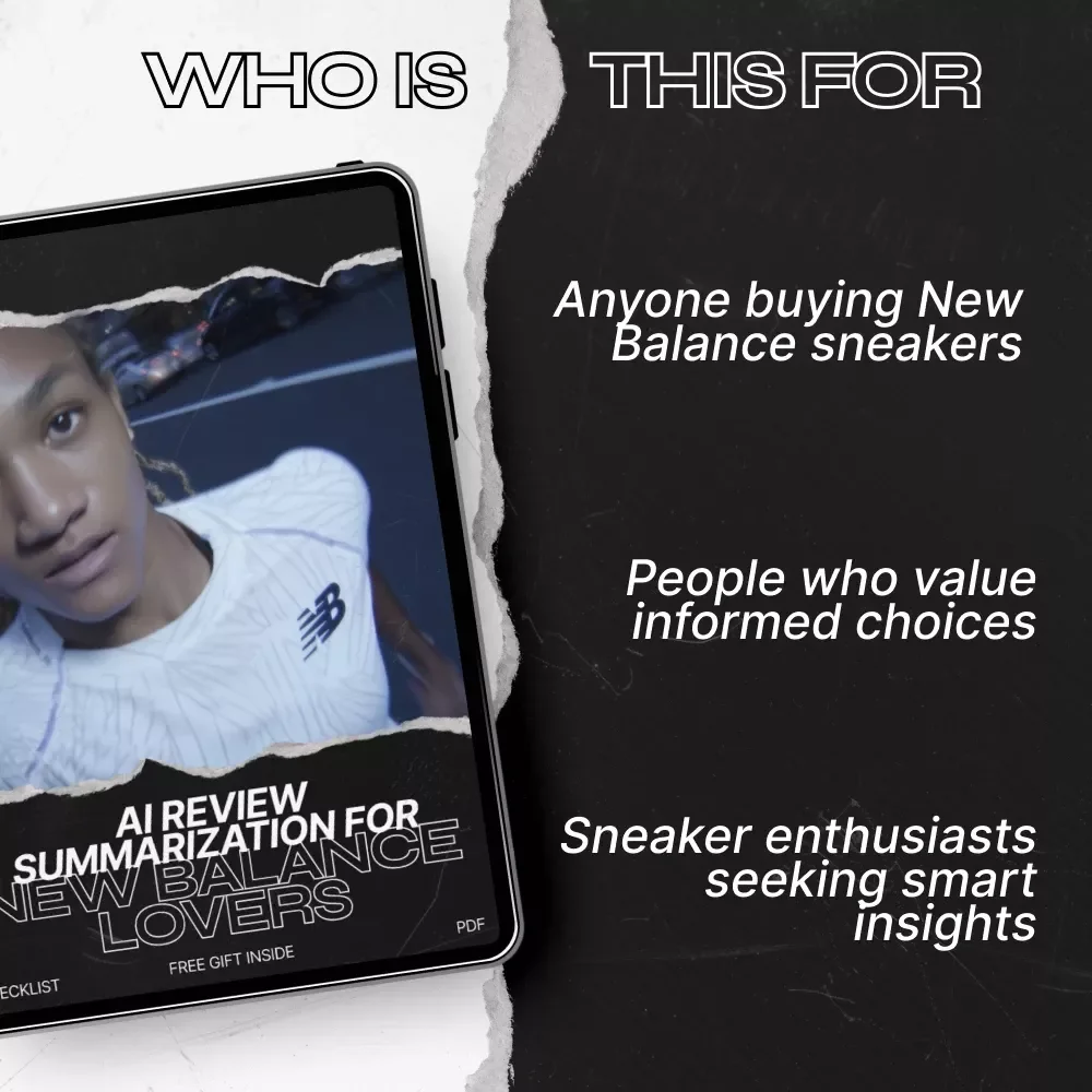 AI Review Summarization for New Balance Lovers: A Sneaker Decision-Making Guide