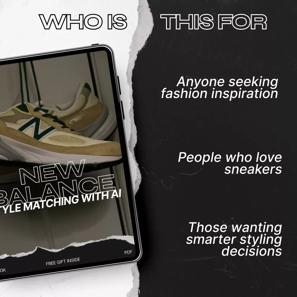 New Balance Style Matching with AI: Your Ultimate eBook for Perfect Sneaker Pairings