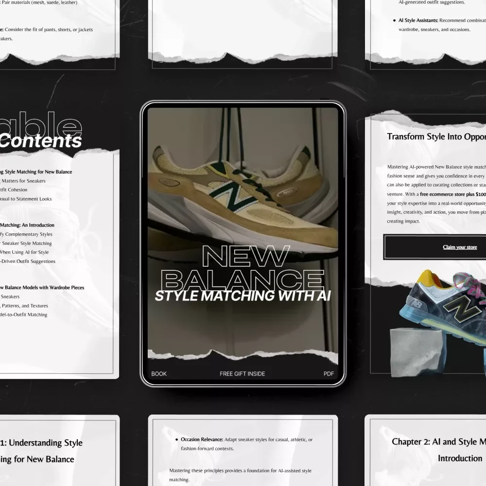 New Balance Style Matching with AI: Your Ultimate eBook for Perfect Sneaker Pairings