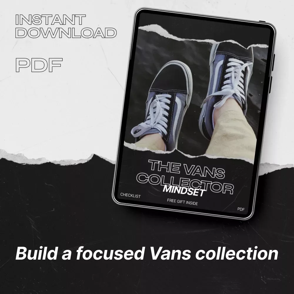 The Vans Collector Mindset – Printable Checklist for Building Your Ultimate vans collector mindset Sneaker Collection | Digital Download Guide