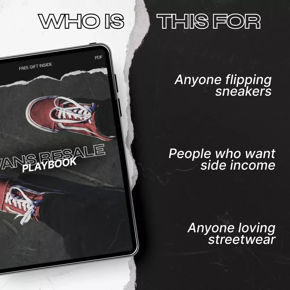 Vans Resale Playbook | Ultimate Guide to Vans Resale Interest, Sneaker Flipping Strategies, Market Trends & AI Tools for Smarter Profits | Digital Download
