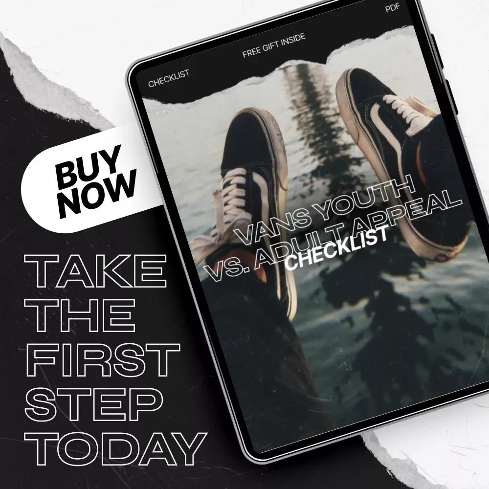 Vans Youth vs. Adult Appeal Checklist – Printable Guide to vans youth vs adult appeal for Sneaker Sellers, Resellers & Brand Research