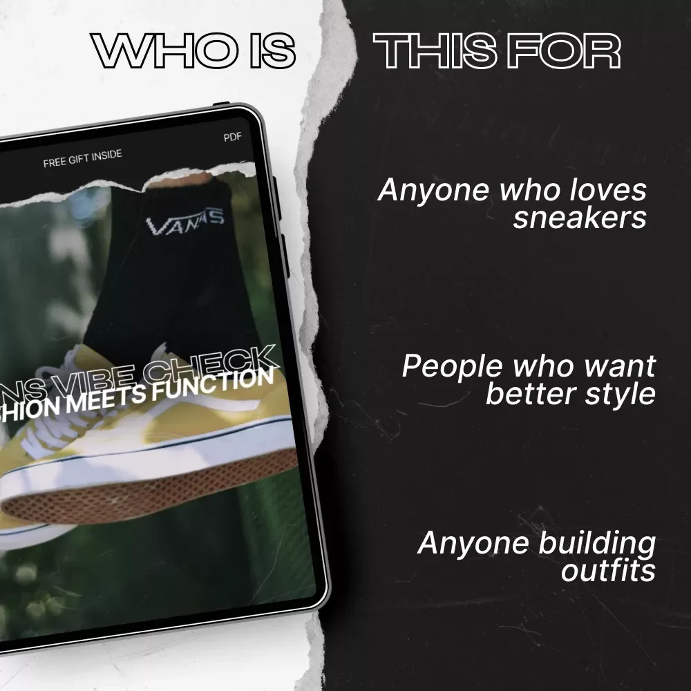 Vans Vibe Check: Fashion Meets Function – Printable Vans Fashion vs Function Image Checklist for Style Planning, Outfit Coordination & Sneaker Buying Guide