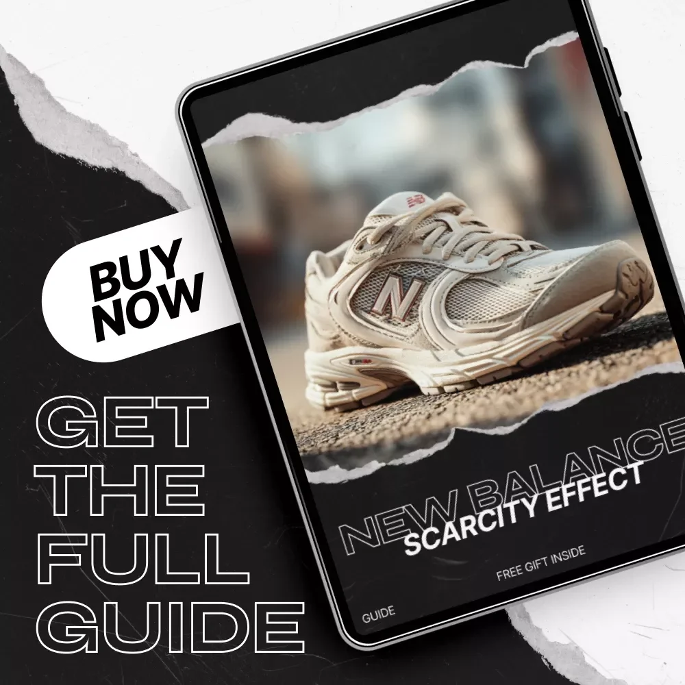 New Balance Scarcity Effect Guide - Sneaker Collector's Digital eBook on Limited Edition Releases