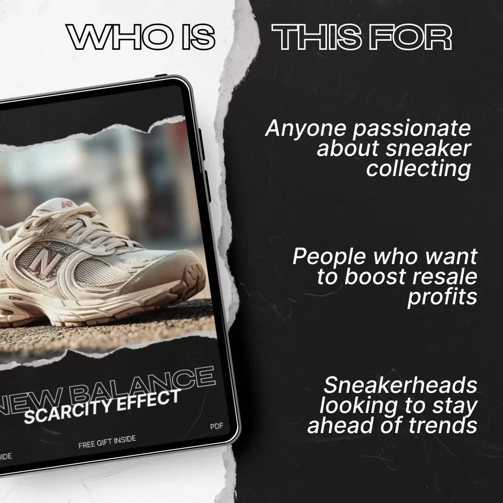 New Balance Scarcity Effect Guide - Sneaker Collector's Digital eBook on Limited Edition Releases