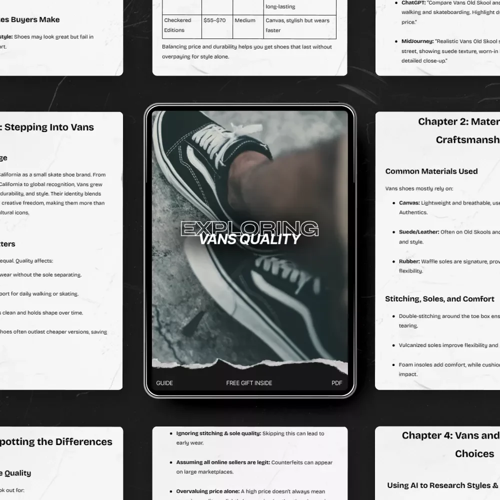 Exploring Vans Quality: The Ultimate Vans Quality Comparison Guide to Materials, Craftsmanship & Smart Buying Decisions