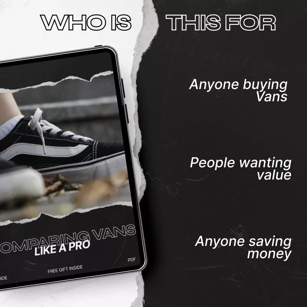 Comparing Vans Like a Pro – The Ultimate Vans Value Comparison Guide for Smart Sneaker Buyers, Price vs. Quality Checklist & AI Deal-Finding eBook