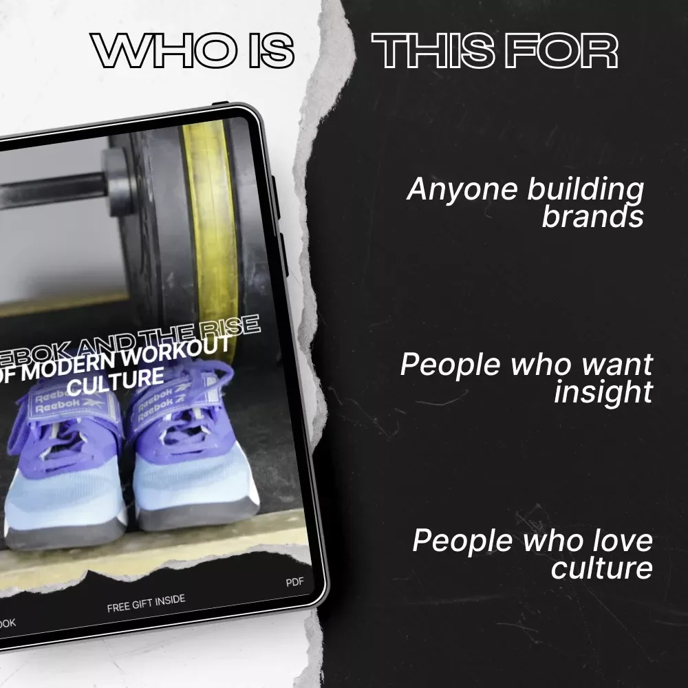 Reebok and the Rise of Modern Workout Culture – reebok workout culture influence eBook | Fitness History Guide, Brand Strategy & Cultural Trend Analysis Digital Download