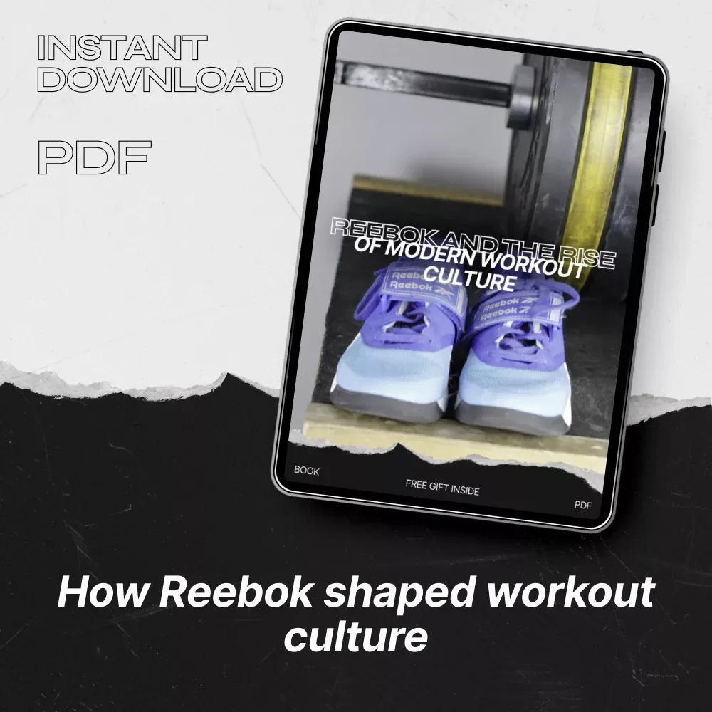 Reebok and the Rise of Modern Workout Culture – reebok workout culture influence eBook | Fitness History Guide, Brand Strategy & Cultural Trend Analysis Digital Download