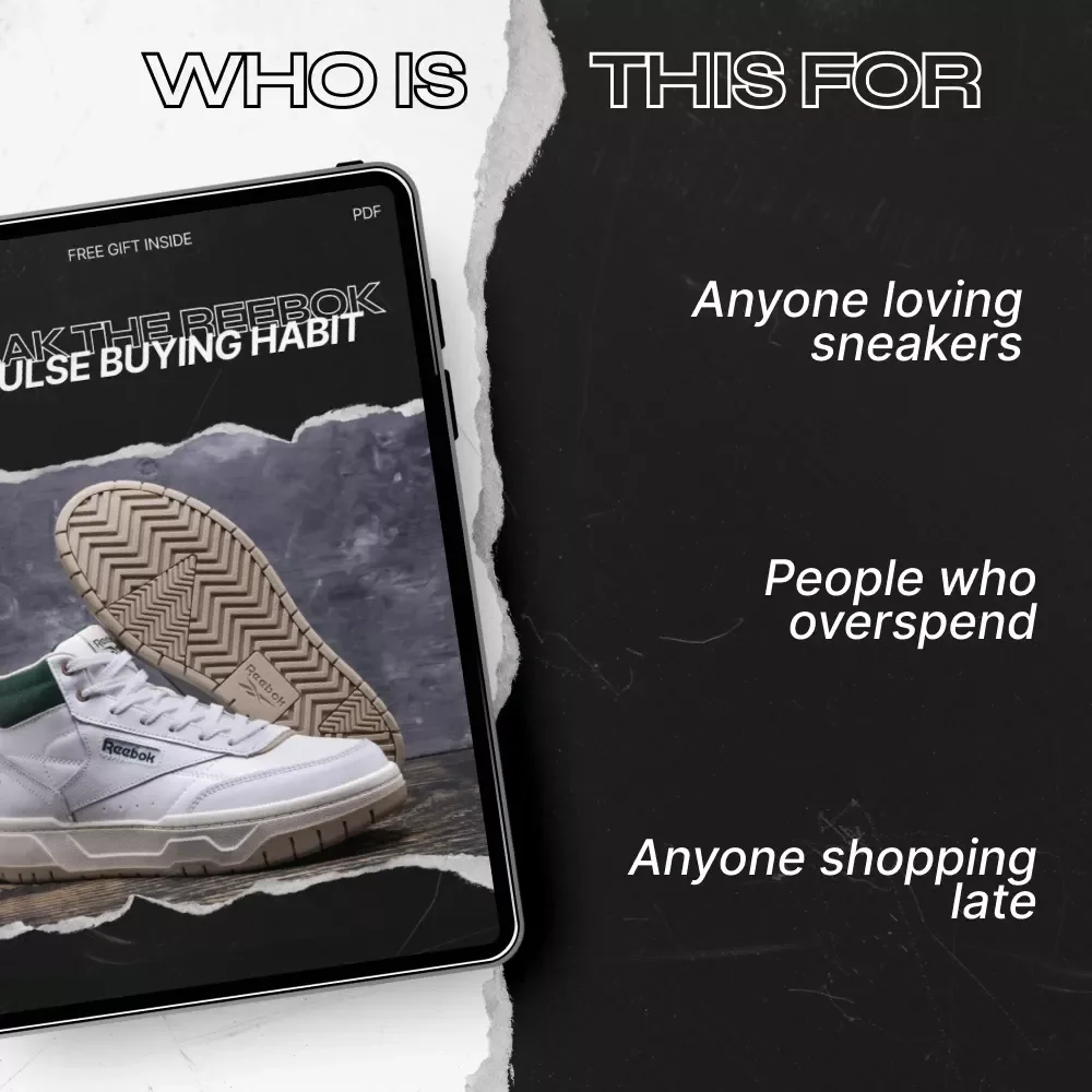 Break the Reebok Impulse Buying Habit – A Practical eBook Guide to Overcoming Reebok Impulse Buying, Stop Overspending & Build Smarter Sneaker Shopping Habits