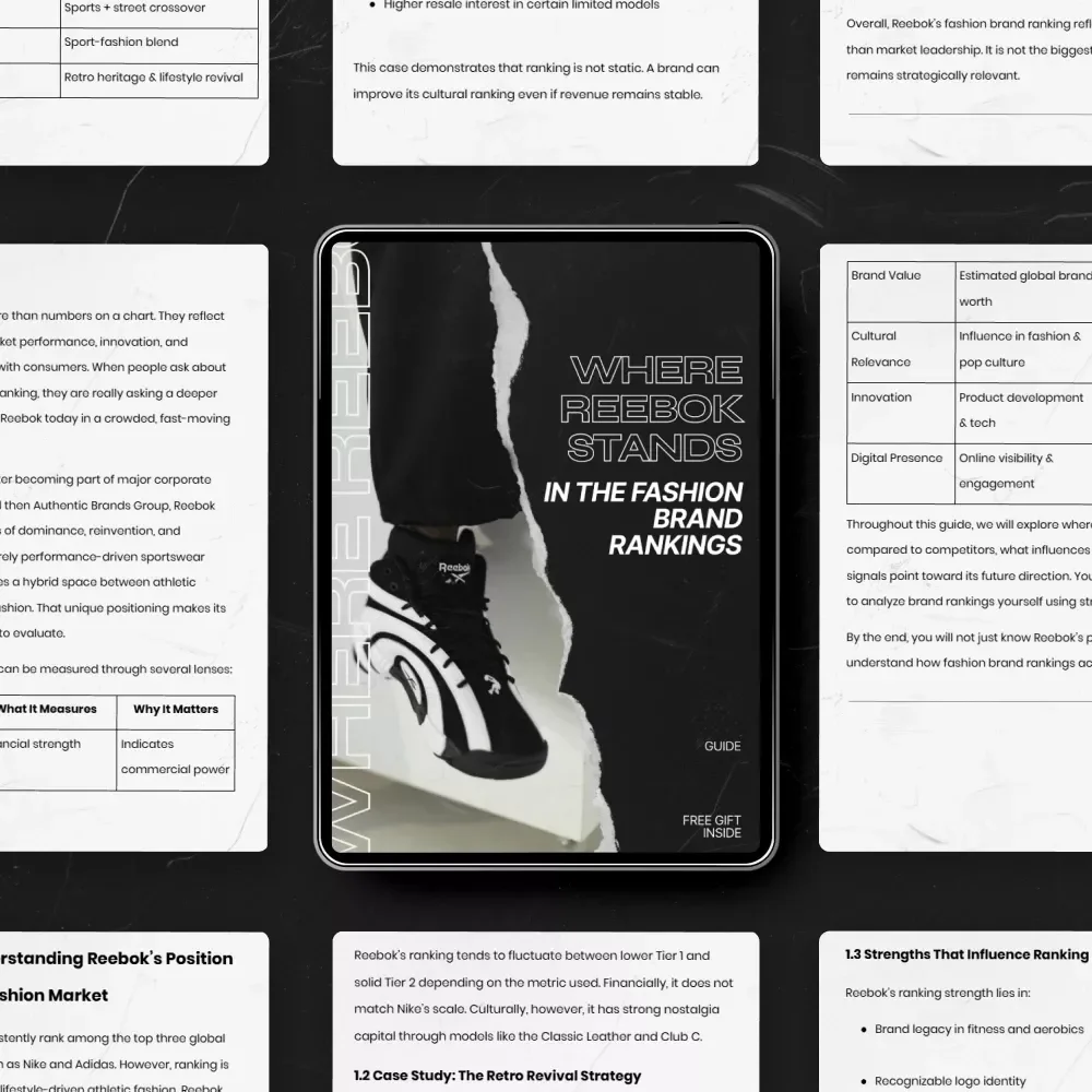 Where Reebok Stands in the Fashion Brand Rankings – In-Depth Guide to reebok fashion brand ranking, Market Position & Future Outlook (Digital Download)