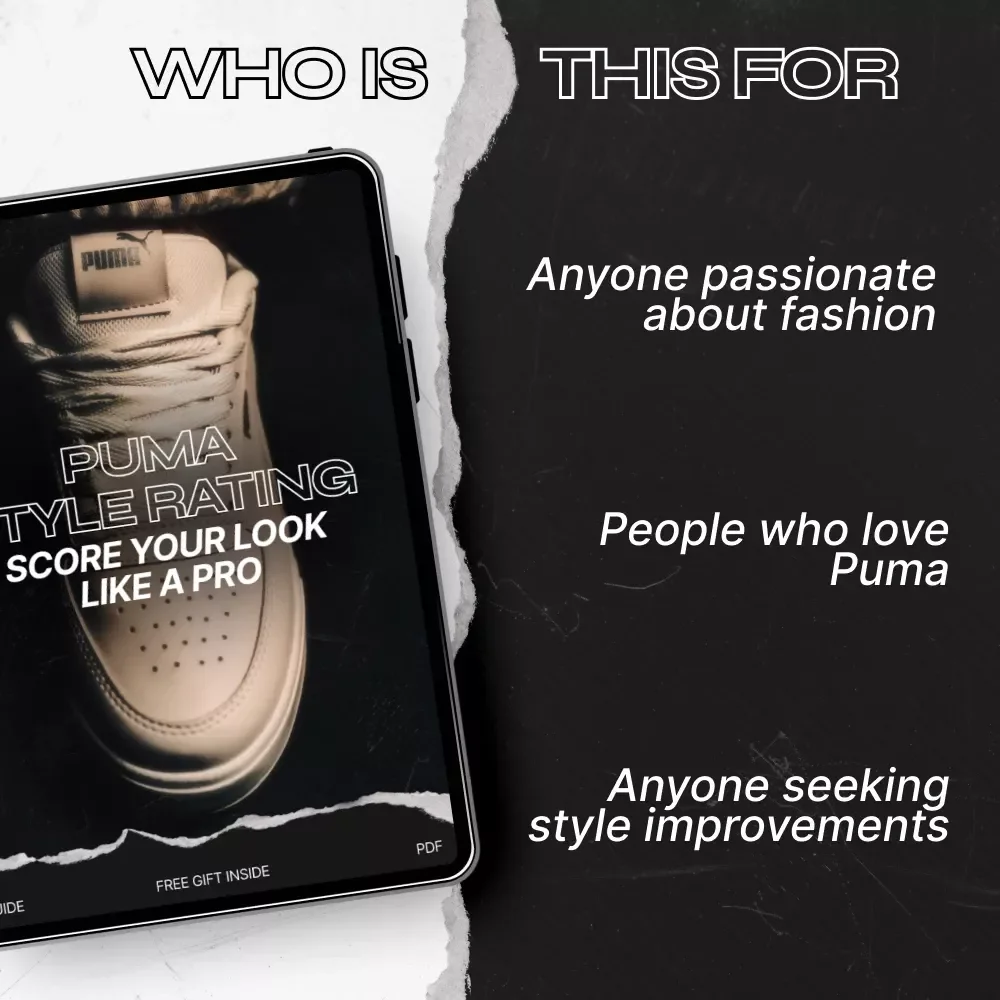 Puma Style Rating: Score Your Look Like a Pro - eBook Guide to Elevate Your Fashion Game