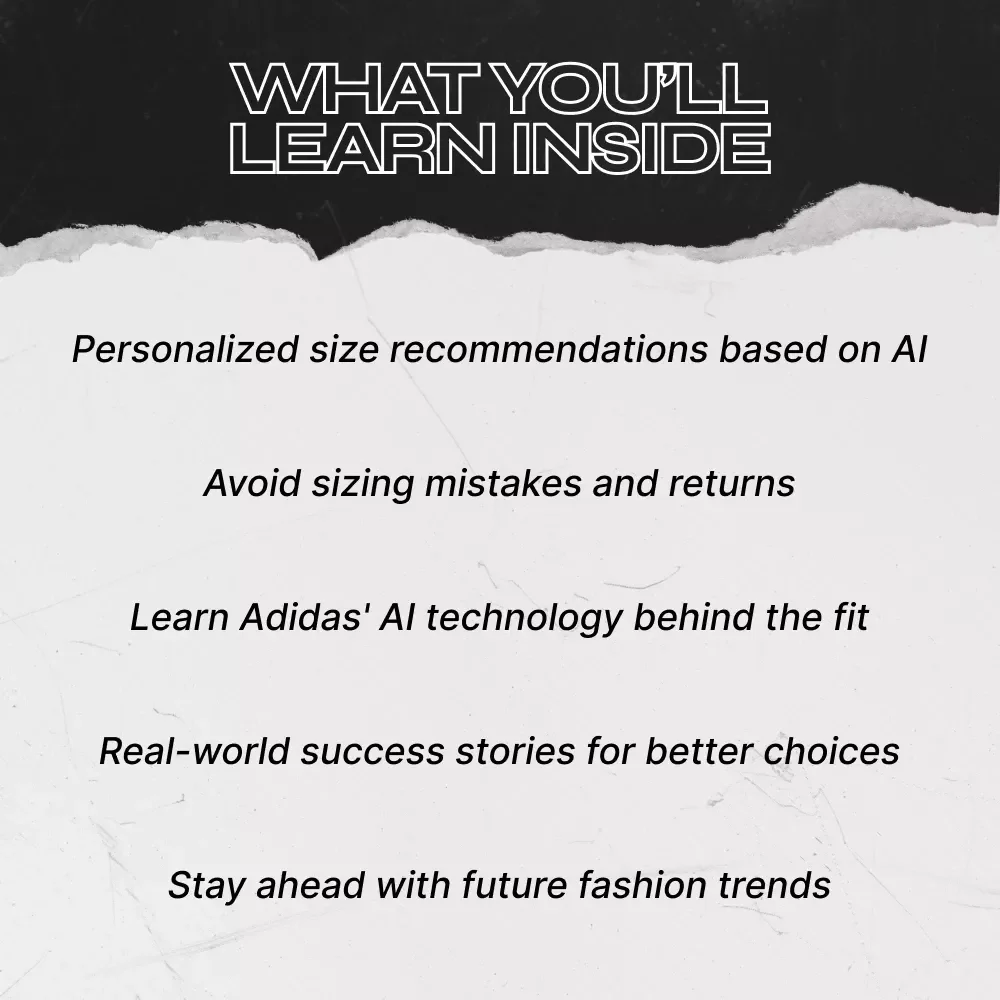 How Adidas Uses AI to Predict Your Perfect Size | AI Fit Prediction Guide
