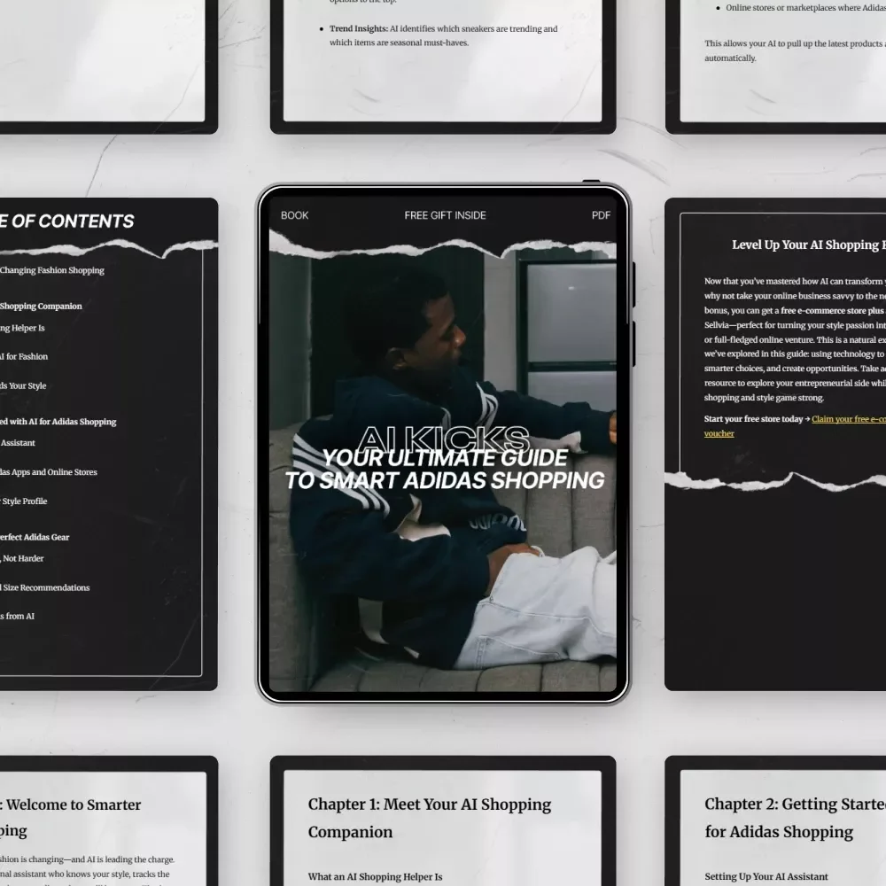 AI Kicks: Your Ultimate Guide to Smart Adidas Shopping – Digital Download Guide for AI Shopping Helper & Adidas Enthusiasts