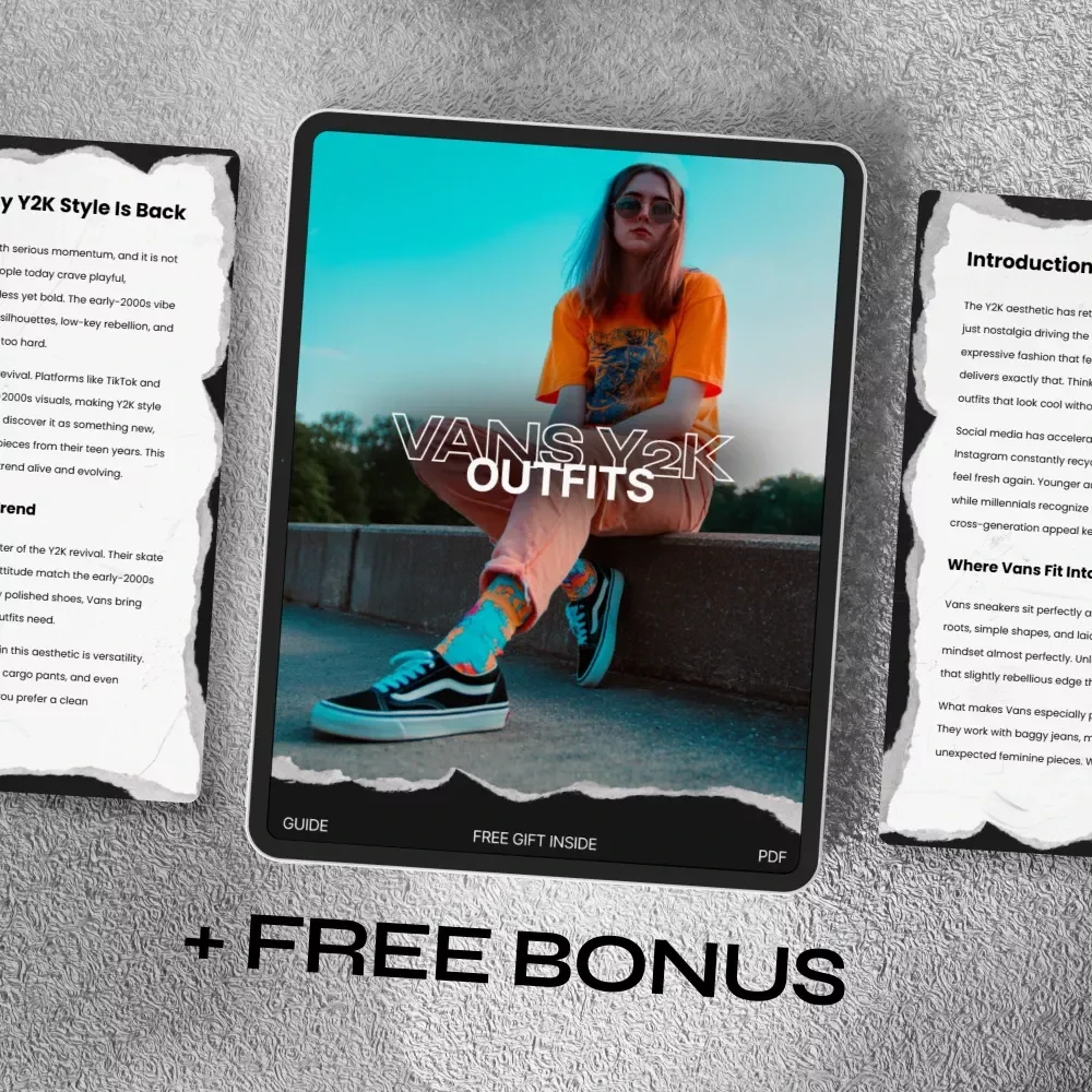 Vans Y2K Outfits Guide: Discover How to Rock Y2K Style with Vans Sneakers & Outfits