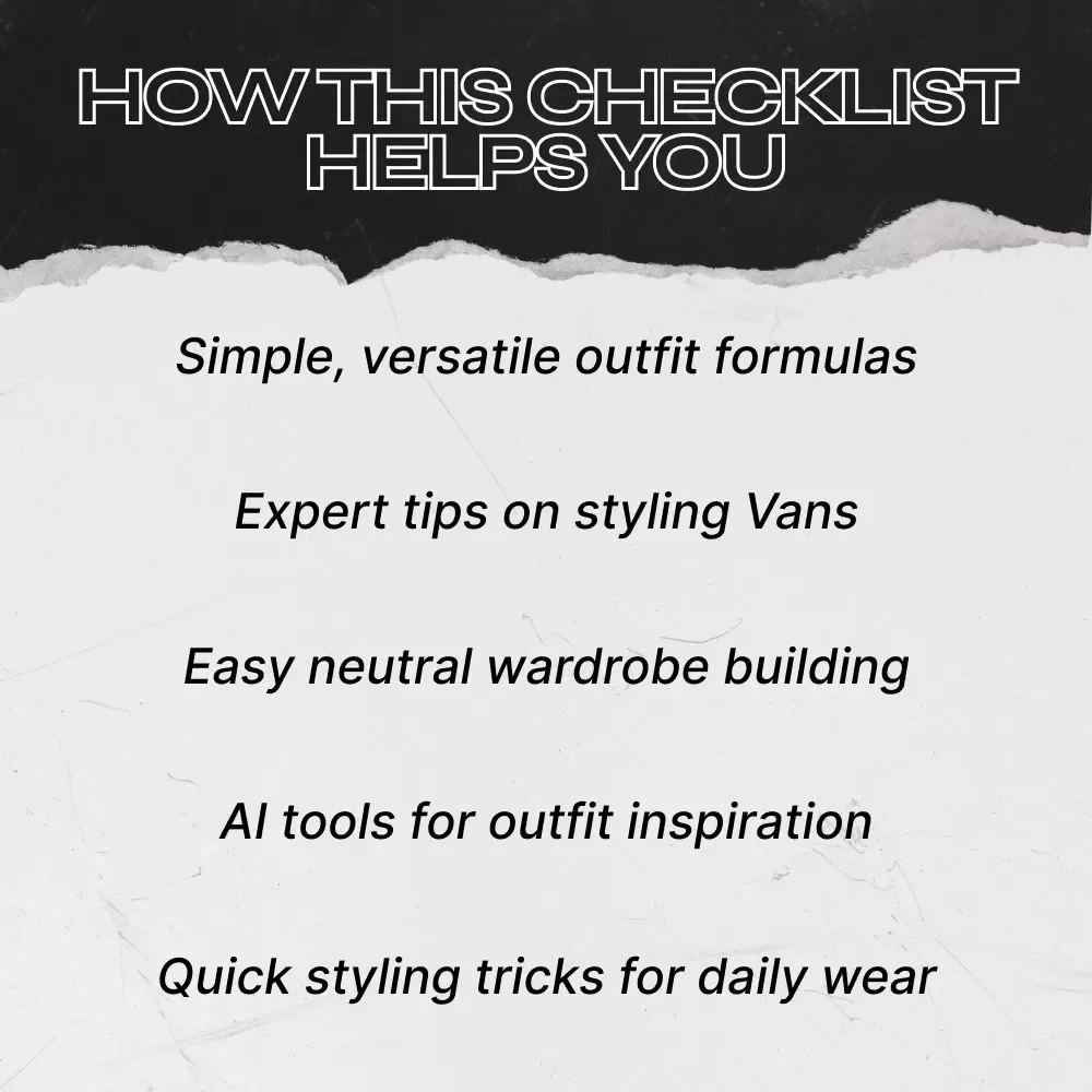 Vans Neutral Outfit Guide: Create Effortless, Stylish Looks with Versatile Vans and Neutral Pieces