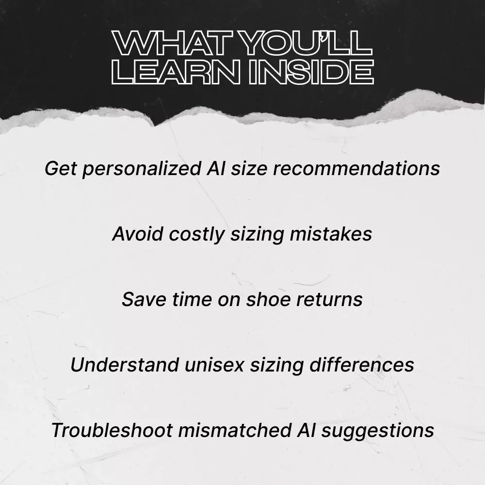 AI Converse Size Guide: Unlock the Perfect Fit with AI-Powered Sizing Recommendations for Converse Shoes
