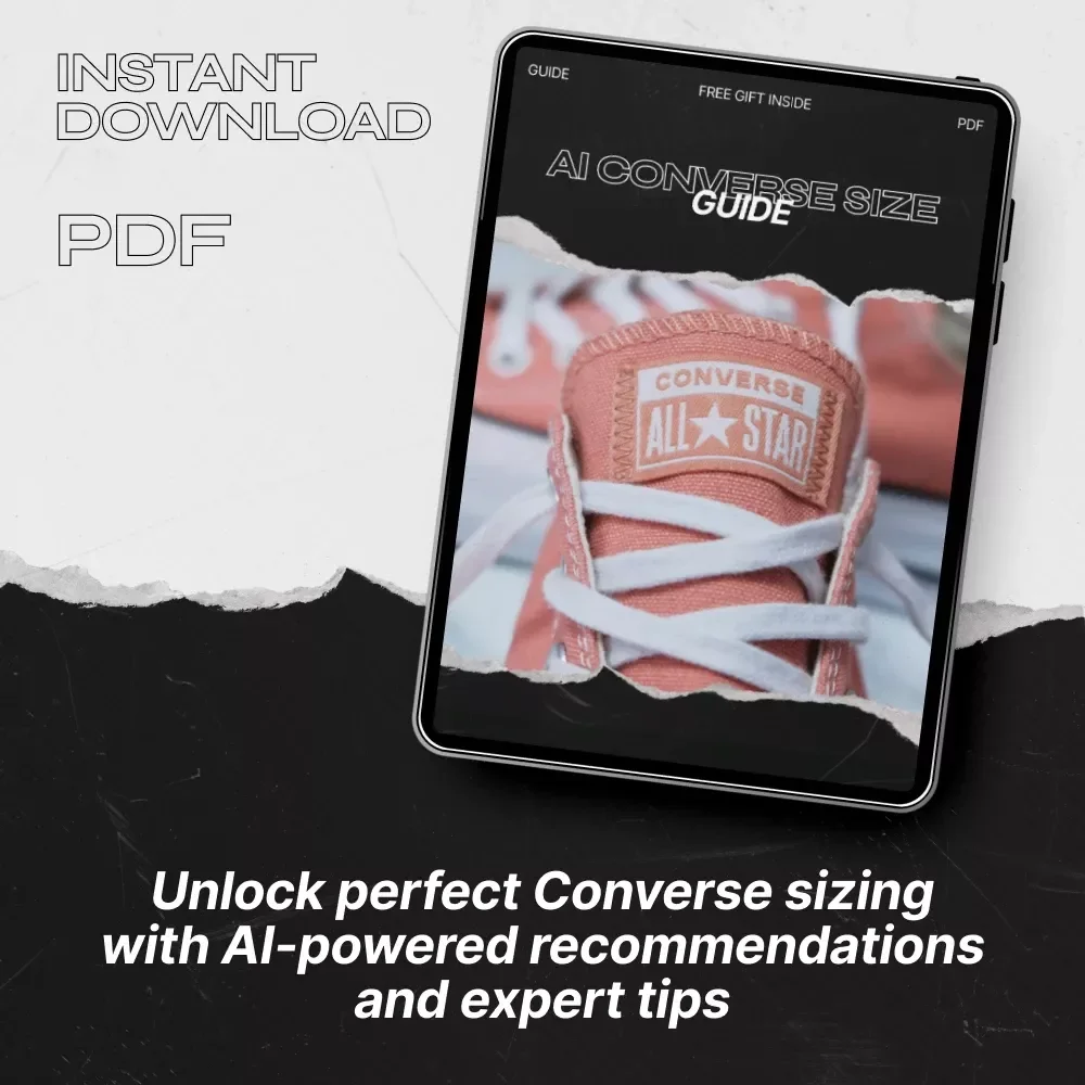 AI Converse Size Guide: Unlock the Perfect Fit with AI-Powered Sizing Recommendations for Converse Shoes