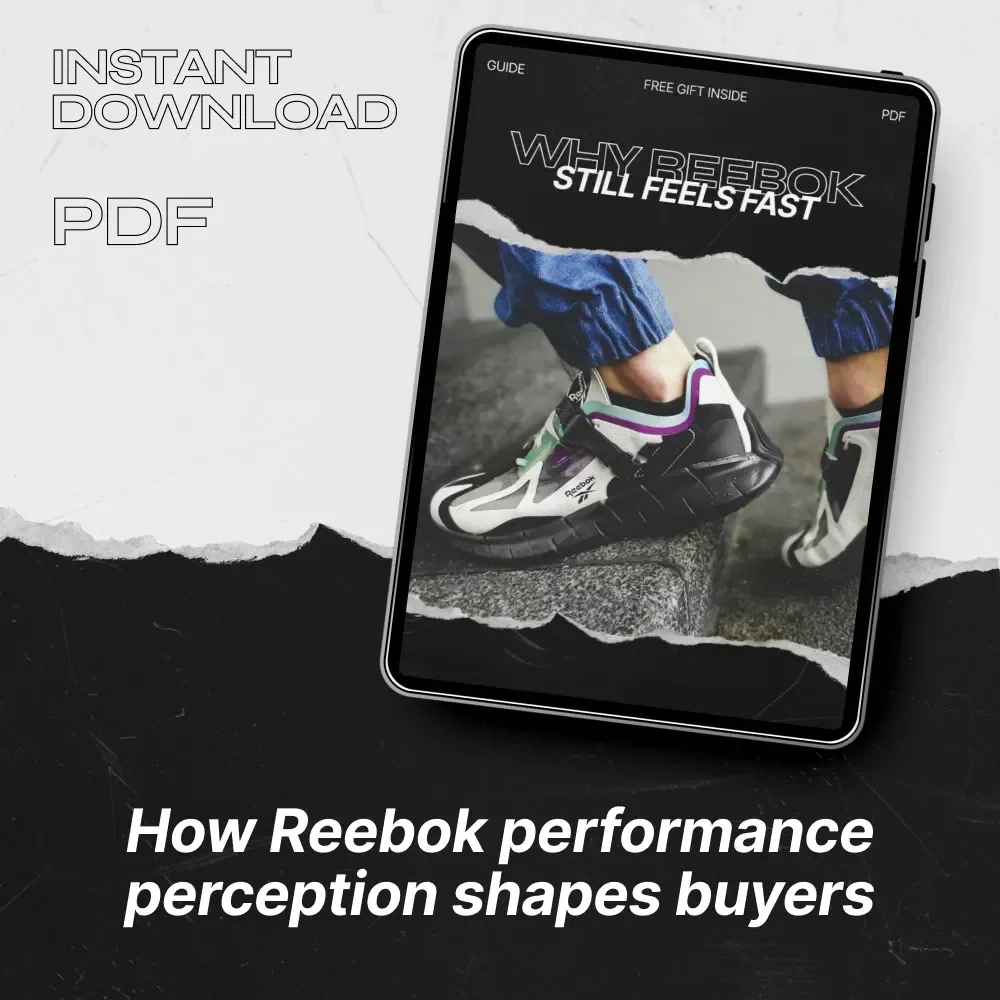 Why Reebok Still Feels Fast – A Deep Dive Guide to Reebok Performance Perception, Brand Psychology & Sports Marketing Insights (Digital Download)