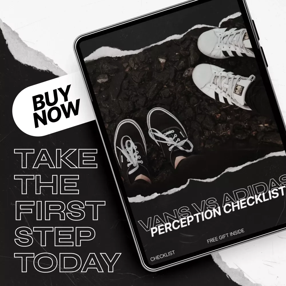 Vans vs Adidas Perception Checklist – Digital Download Guide for Audience Insights, Brand Analysis & Streetwear Style Observations