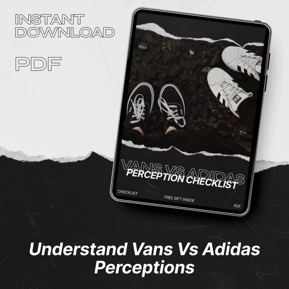 Vans vs Adidas Perception Checklist – Digital Download Guide for Audience Insights, Brand Analysis & Streetwear Style Observations
