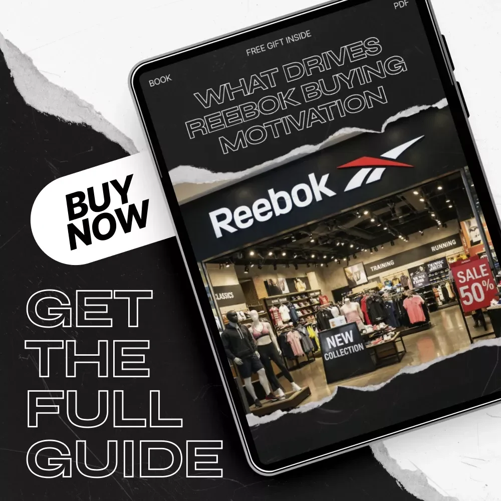 What Drives Reebok Buying Motivation | In-Depth Reebok Buying Motivation eBook Guide for Marketers, Brand Strategists & Sneaker Industry Research