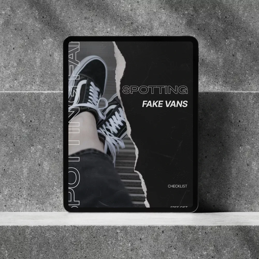 AI Fake Detection Vans Checklist – Printable Sneaker Authentication Guide, Spot Counterfeit Vans, Buyer Protection Digital Download