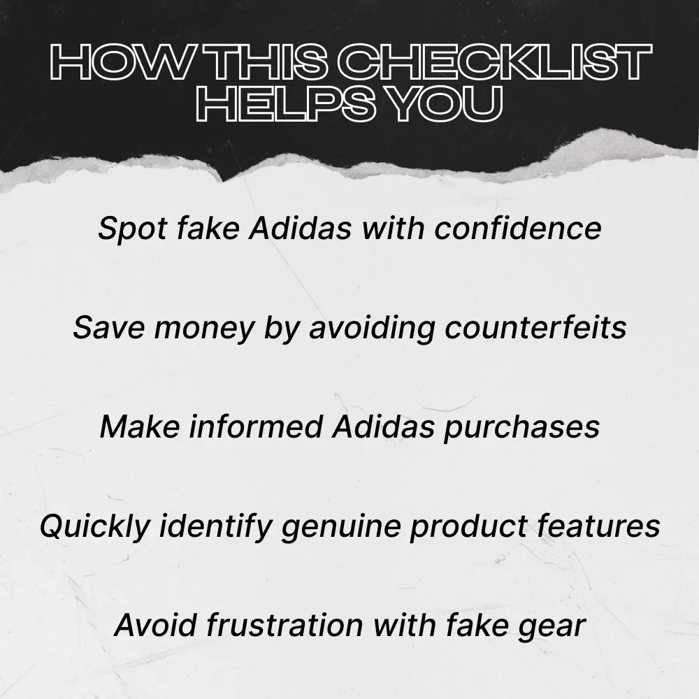 Adidas Real vs Fake: Buyer’s Quick-Check Checklist – Spot the Fakes with Confidence