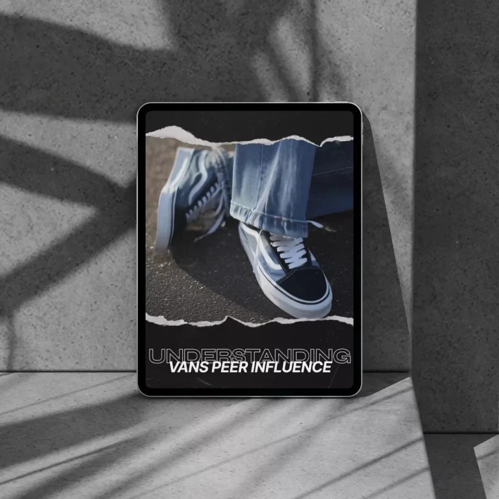 Understanding Vans Peer Influence - A Complete Checklist for Spotting Sneaker Trends