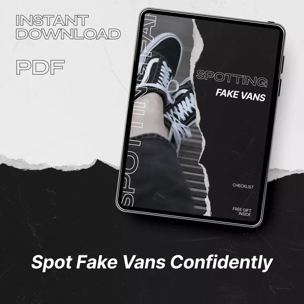AI Fake Detection Vans Checklist – Printable Sneaker Authentication Guide, Spot Counterfeit Vans, Buyer Protection Digital Download