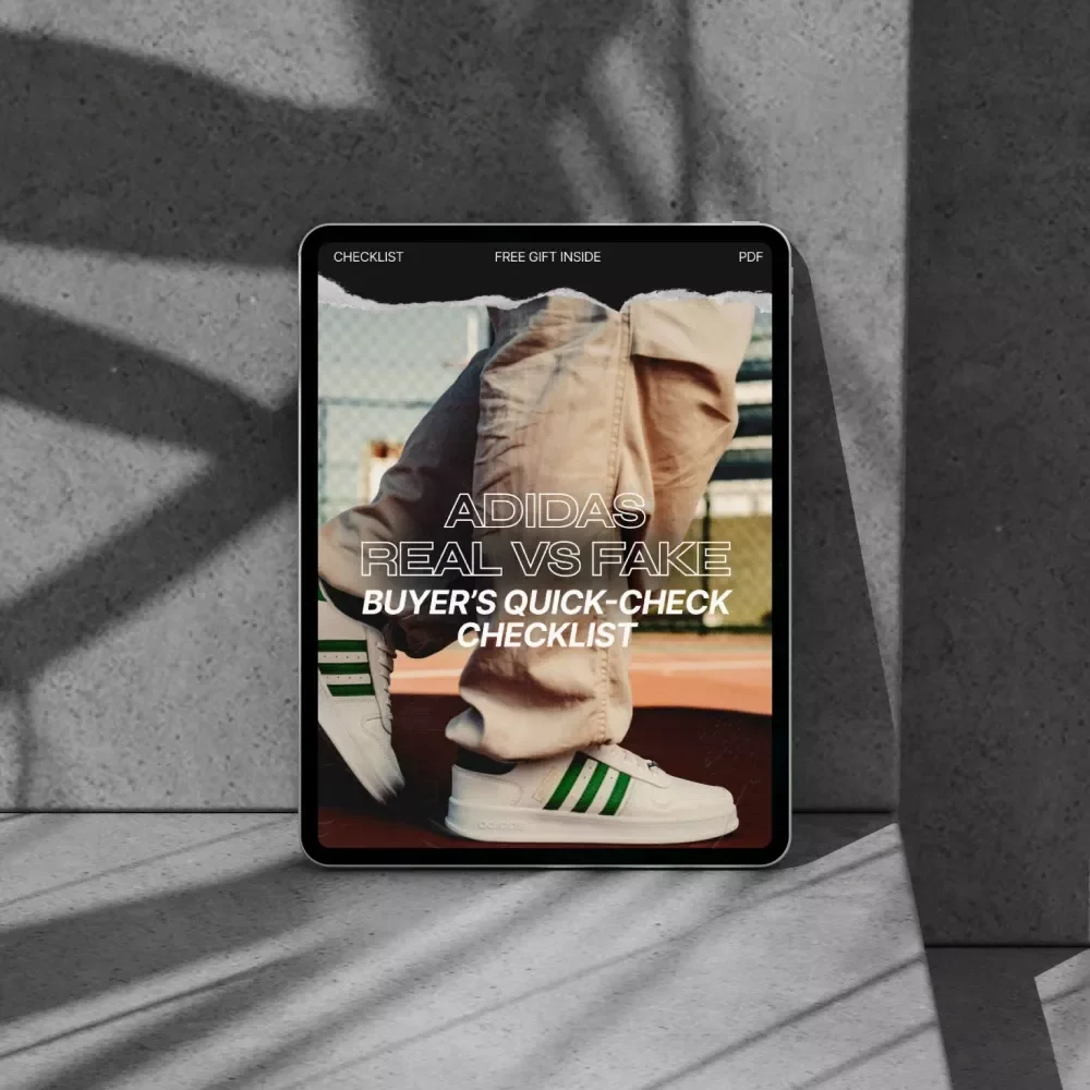 Adidas Real vs Fake: Buyer’s Quick-Check Checklist – Spot the Fakes with Confidence