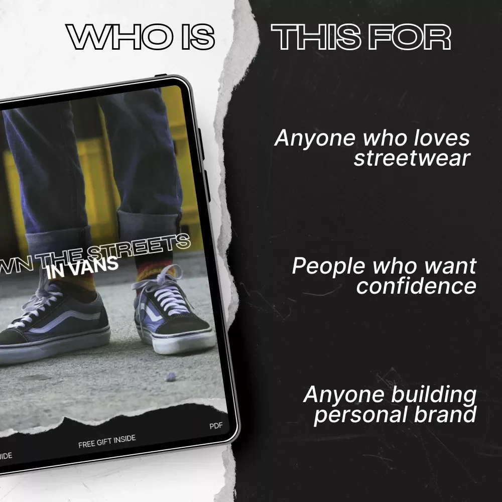 Own the Streets in Vans – The Ultimate Guide to Vans Street Style Image, Outfit Building & Personal Branding