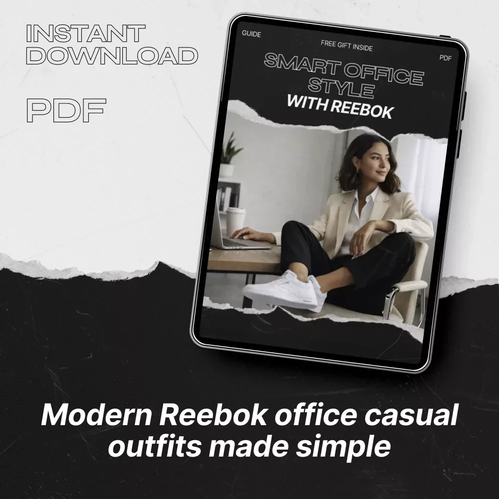 Smart Office Style with Reebok – The Ultimate Guide to reebok office casual outfits for Modern Professionals, Sneaker Workwear Styling eBook