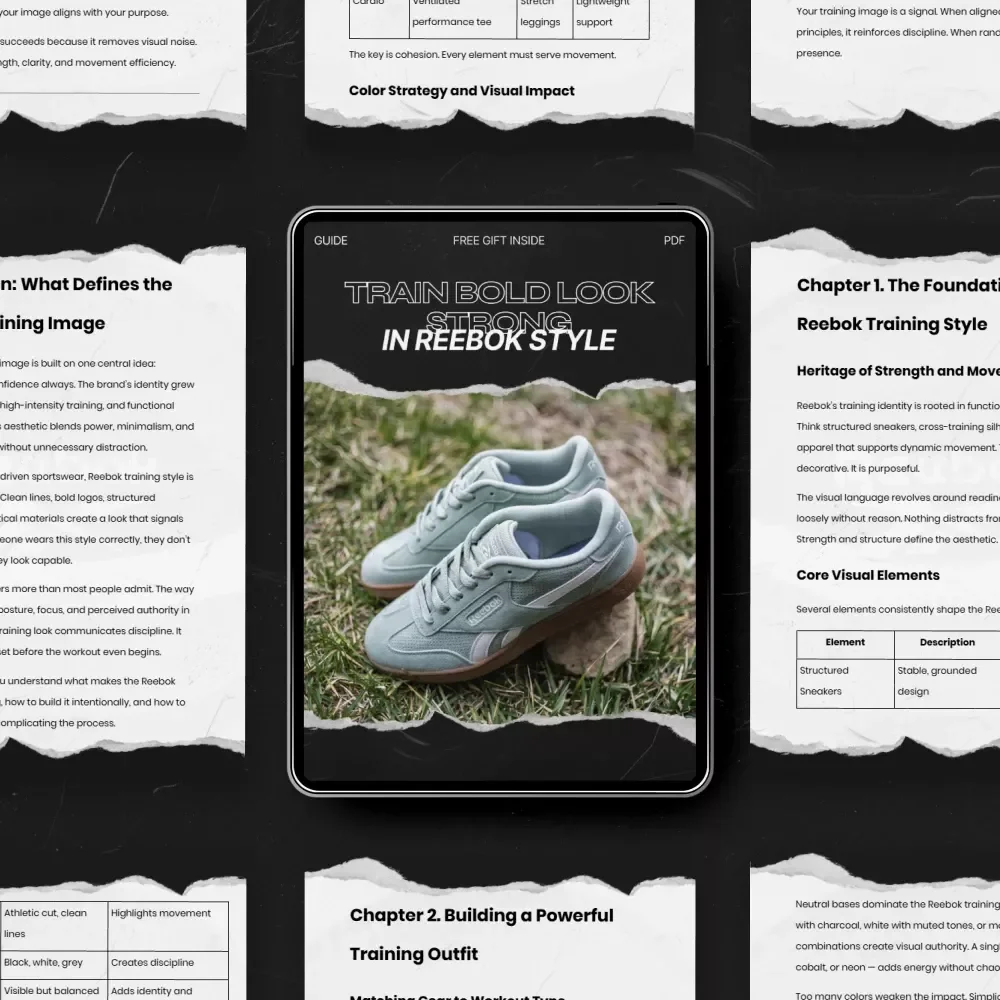 Train Bold Look Strong in Reebok Style – The Ultimate Reebok Training Style Image Guide for Building a Powerful, Confident Training Presence