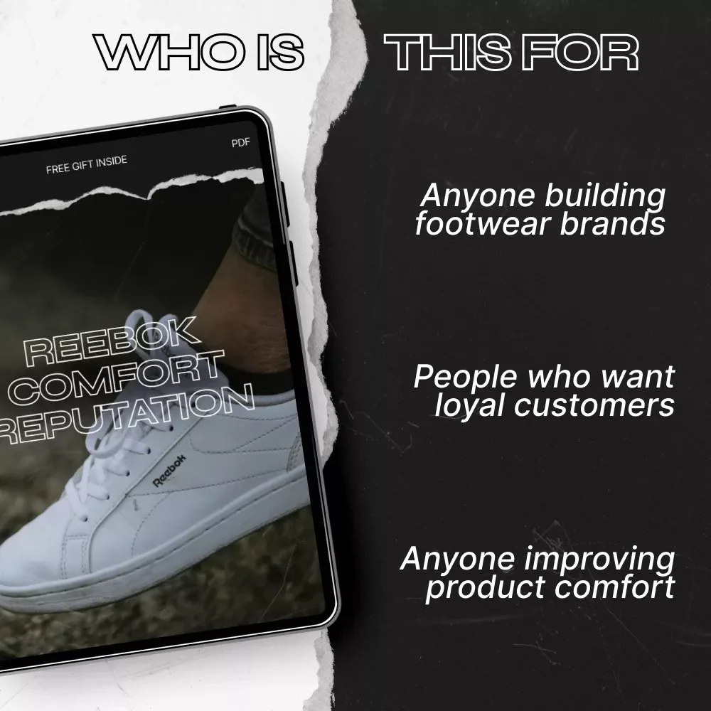 Reebok Comfort Reputation Checklist – Brand Evaluation Guide for Delivering & Communicating Reebok Comfort Reputation in Footwear Lines