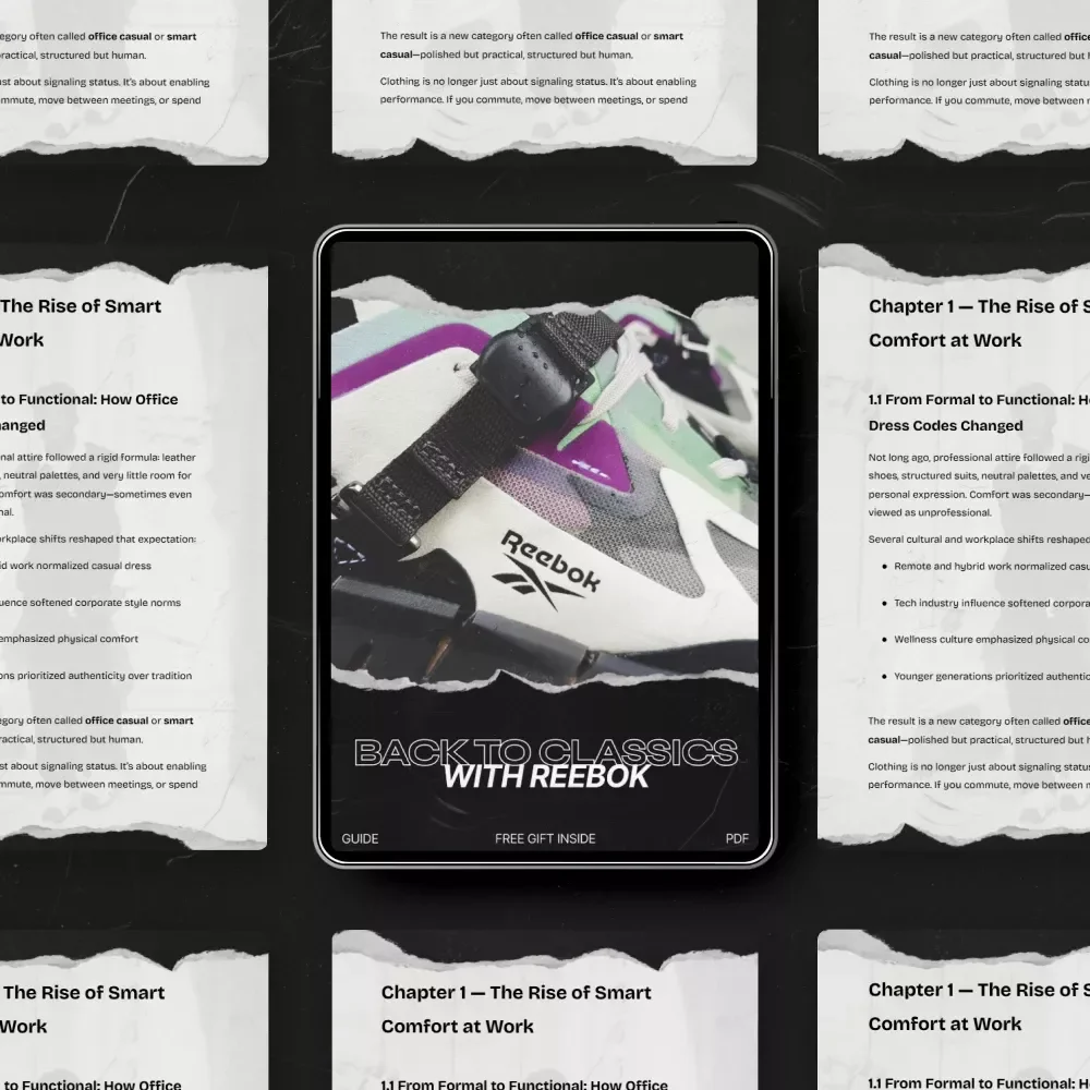 Back to Classics with Reebok – Ultimate Reebok Retro Image Guide for Branding, Marketing Strategy & Nostalgia-Driven Campaign Success