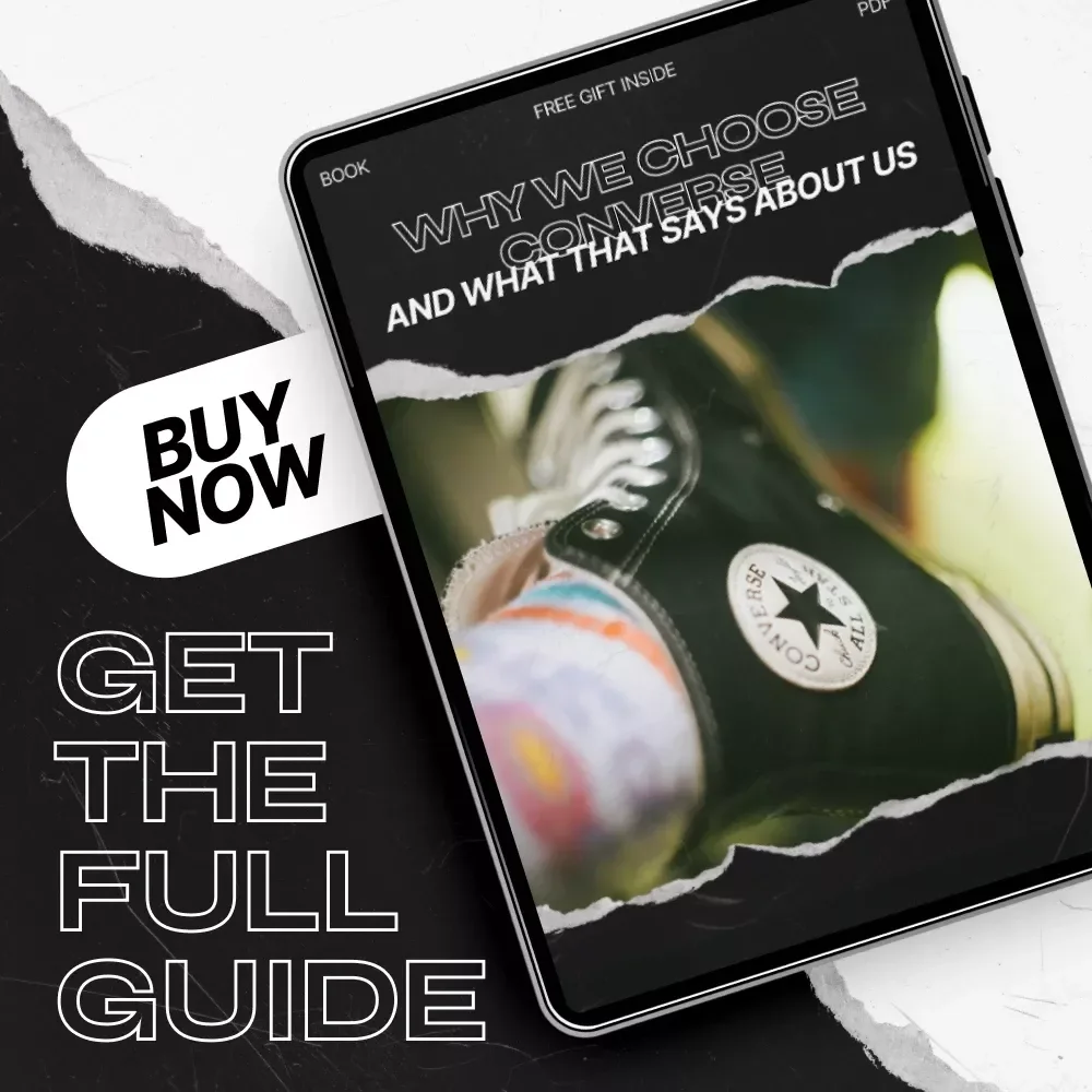 Why We Choose Converse and What That Says About Us - eBook Guide on Converse Buying Motivation