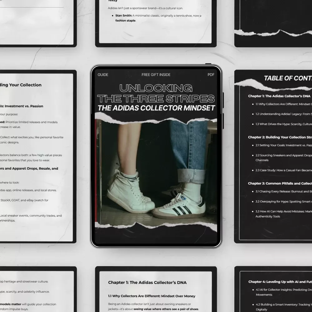 Unlocking the Three Stripes: The Adidas Collector Mindset - Guide to Building Your Collection and Navigating the Hype