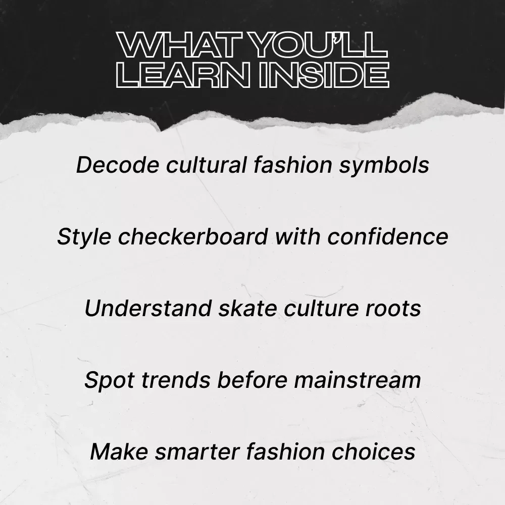 Why Vans Checkerboard Still Means Something – The Ultimate Guide to Vans Checkerboard Meaning, Skate Culture History & Style Decoding eBook
