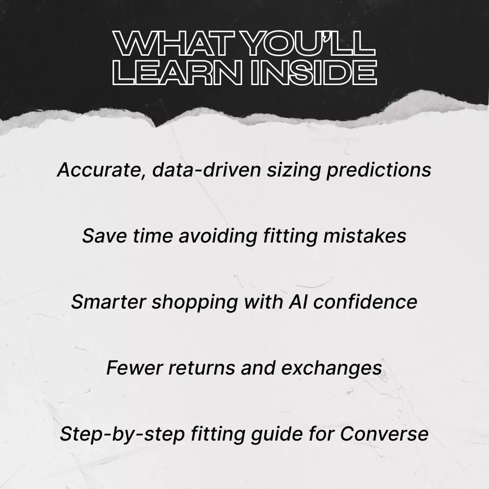 Find Your Perfect Converse Fit with AI Confidence – Ultimate Guide to AI Fit Prediction for Converse