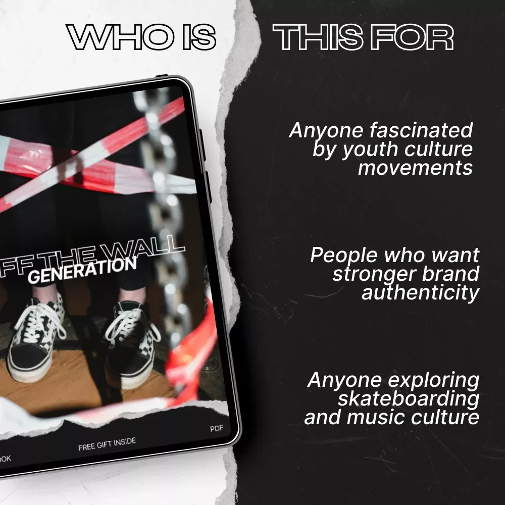 Off the Wall Generation: Vans Youth Culture Influence eBook Guide to Skateboarding, Music & Identity