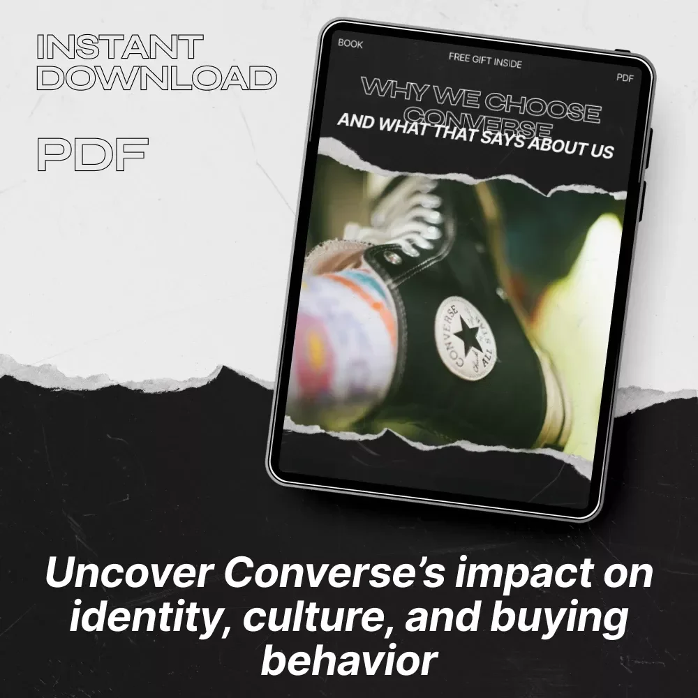 Why We Choose Converse and What That Says About Us - eBook Guide on Converse Buying Motivation
